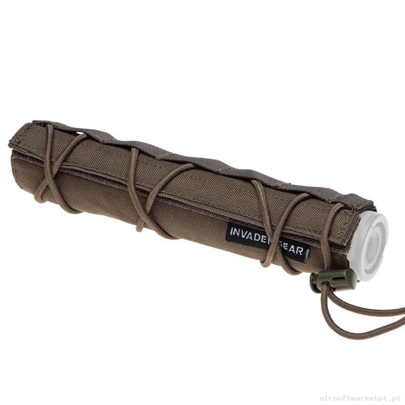 Cobertura para supressor Invader Gear 22cm Ranger Green — Acessórios & Componentes — Airsoft Market PT