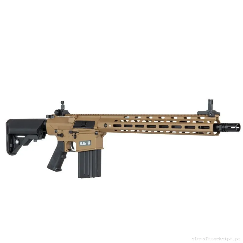 FUSIL SR25 SPECNA ARMS SA-E35 EDGE KESTREL ETU HALF-TAN — Rifles de Assalto (AR/M4/AK) — Airsoft Market PT (foto 2)
