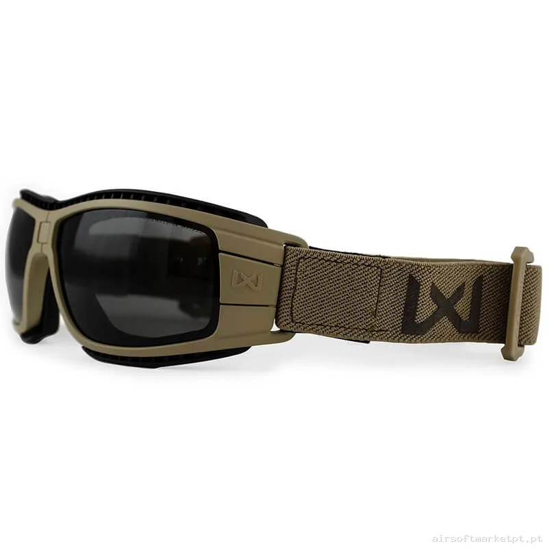 Óculos Wiley X Lynx 2 Lentes (Fumê/Transparente) tan — Proteção Ocular & Facial — Airsoft Market PT