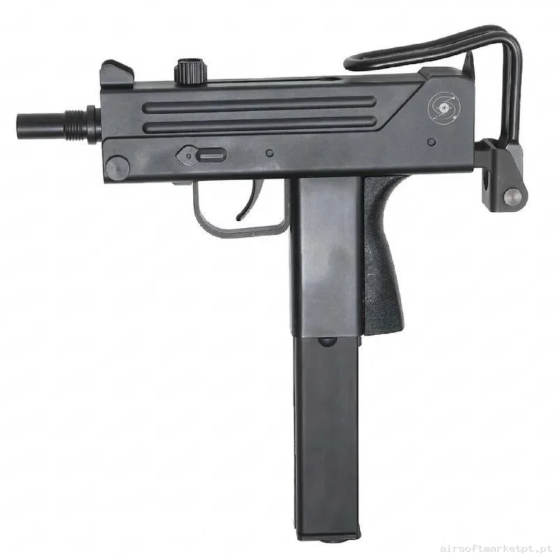 Airgun CO2 4.5mm SMG ASG Cobray Ingram M11 negro — Rifles de Assalto (AR/M4/AK) — Airsoft Market PT