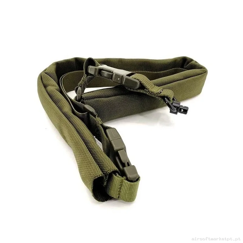 Correa CONQUER Quick-Detach 1 Punto Verde OD — Acessórios & Componentes — Airsoft Market PT (foto 2)