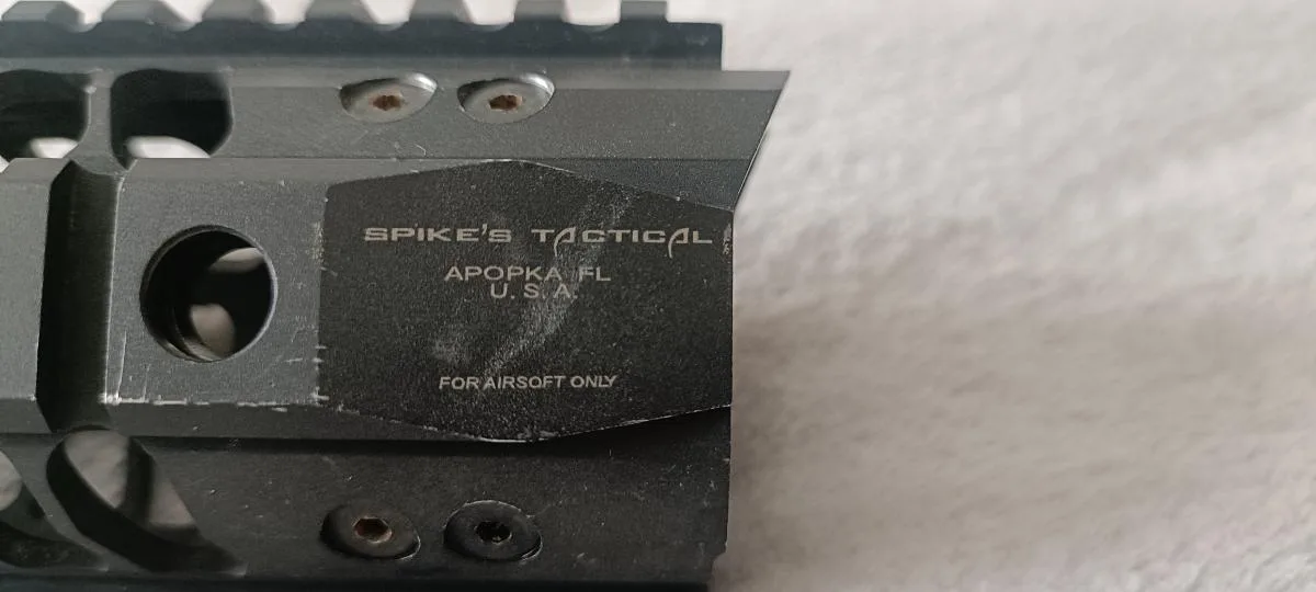 Handguard "ris" Spike tactical para airsoft - foto 5