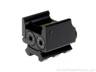 Laser Vermelho com Rail Picatinny Delta Tactics — Miras & Ópticas — Airsoft Market PT (foto 3)