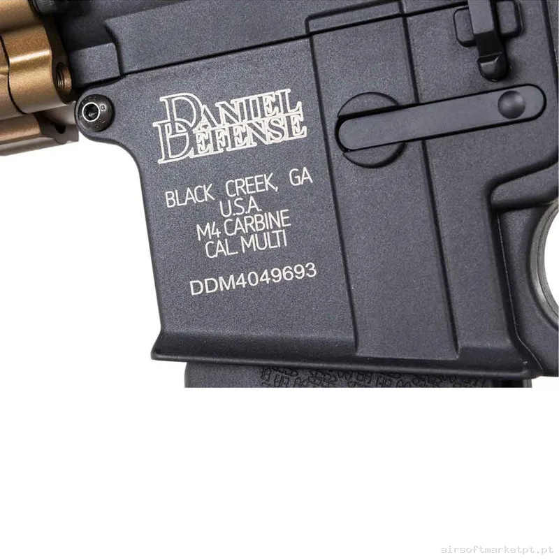 Specna Arms Daniel Defense SA-C28 Core Hal Etu Gen2 Negro/Bronce — Rifles de Assalto (AR/M4/AK) — Airsoft Market PT (foto 5)