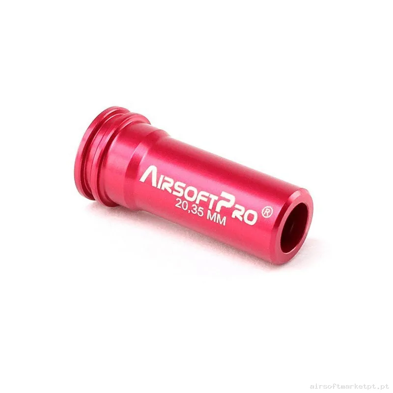 Nozzle Mp5 Airsoftpro Double Junta Aluminio 20.35mm Rojo — Peças Internas (AEG) — Airsoft Market PT