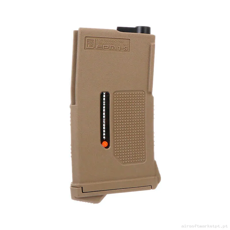 Magazine Réplica Midcap M4 PTS Enhanced Epm One Polimero 170 Bbs Terra Escura — Carregadores / Magazines — Airsoft Market PT