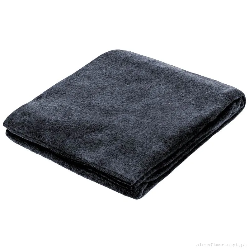 Manta Tática Mil-Tec Wooldecke 175x150cm Cinza Carvão — Outros — Airsoft Market PT