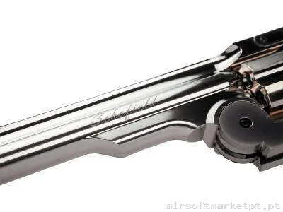 Revolver Schofield 6'' ASG Prata — Pistolas — Airsoft Market PT (foto 3)