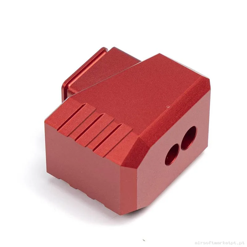 Extensor Magazine Gas Tp22 Novritsch Extended Magbase vermelho — Carregadores / Magazines — Airsoft Market PT