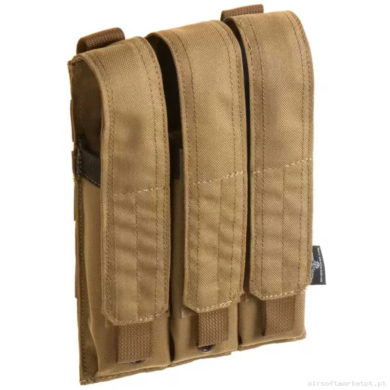 Pouch Magazine Pouch Triple Mp5/Mp7 Invader Gear Triple Mag Pouch coyote — Coletes & Rigs — Airsoft Market PT