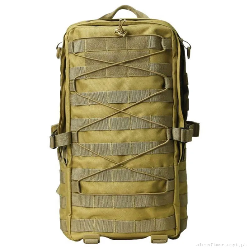 Mochila Tática MOLLE Sixmm Ads Backpack 30-35L tan — Sacos & Mochilas — Airsoft Market PT