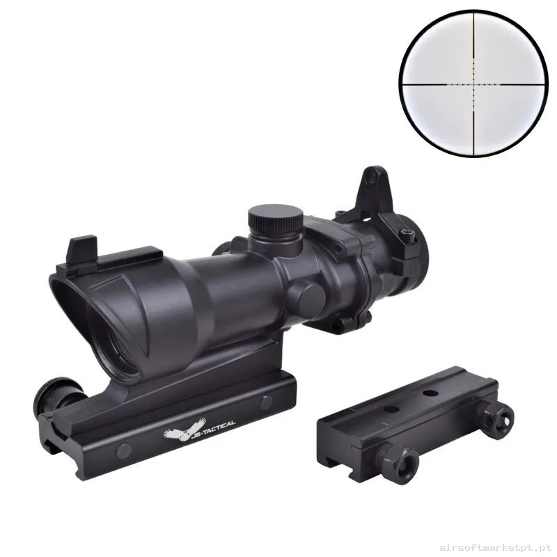 Mira Acog 4x32 JS Tactical - Negro — Armas (Réplicas) — Airsoft Market PT