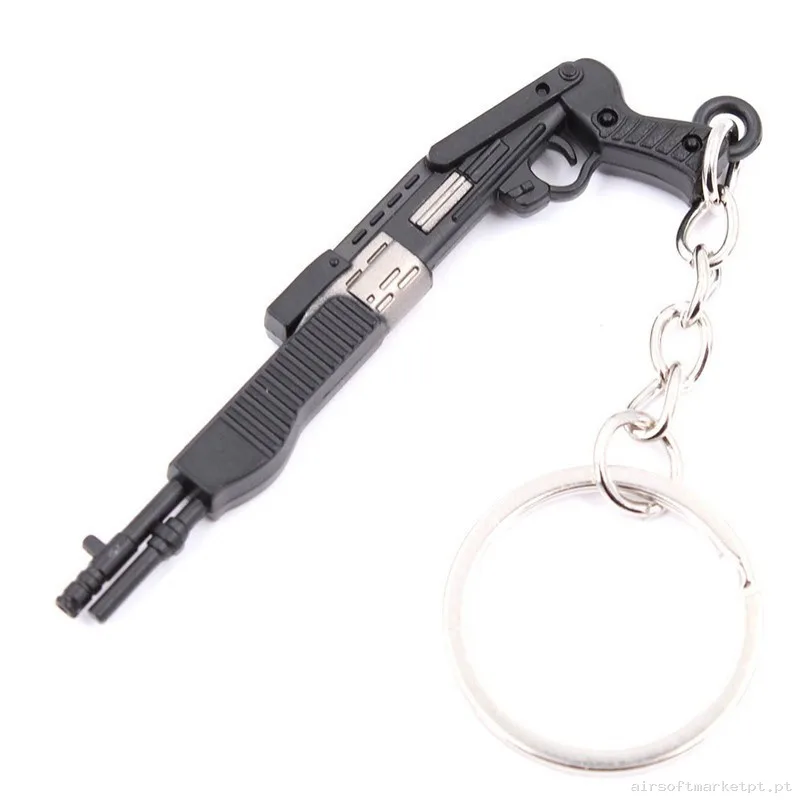 Llavero Escopeta Spas12 7 Cm MetáLico Negro — Acessórios & Componentes — Airsoft Market PT (foto 3)