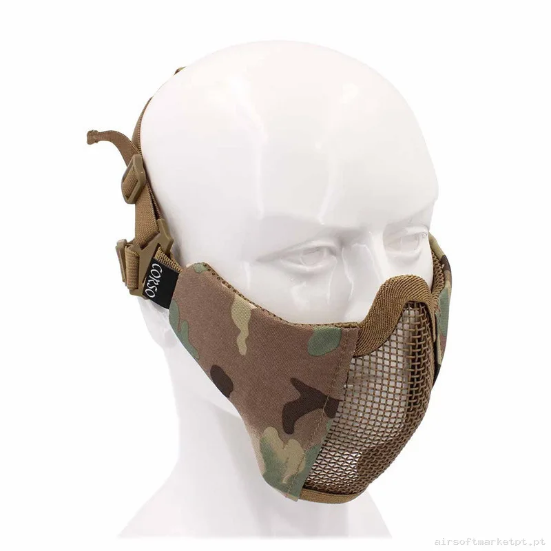 Máscara/Casco Corso Reaper MK2 multicam — Proteção Ocular & Facial — Airsoft Market PT