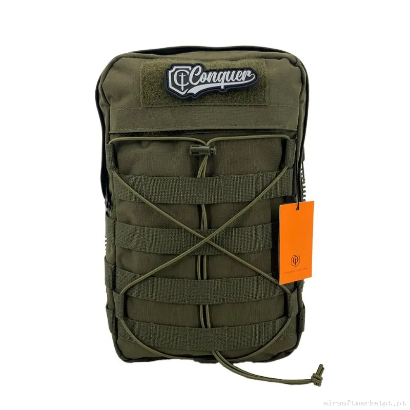 Mochila Táctica Conquer Mt Zip Ranger Green — Sacos & Mochilas — Airsoft Market PT