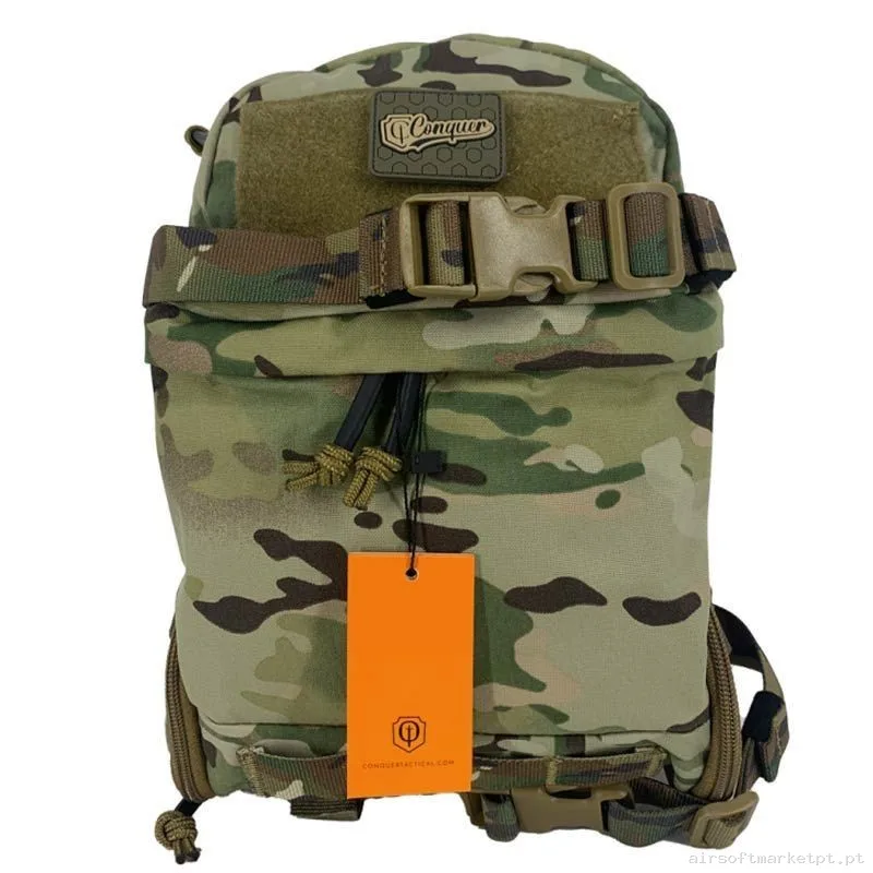 MOCHILA TÁCTICA MOLLE CONQUER BACKPACK MULTICAM — Sacos & Mochilas — Airsoft Market PT