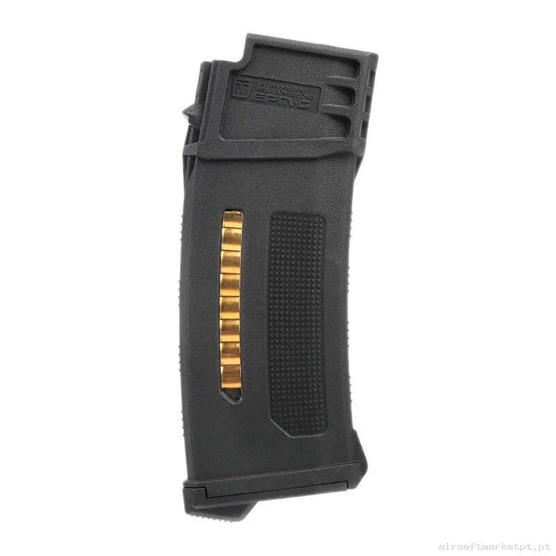 Magazine Réplica Midcap G36 PTS Enhanced Epm Polímero 120 Bbs preto — Carregadores / Magazines — Airsoft Market PT