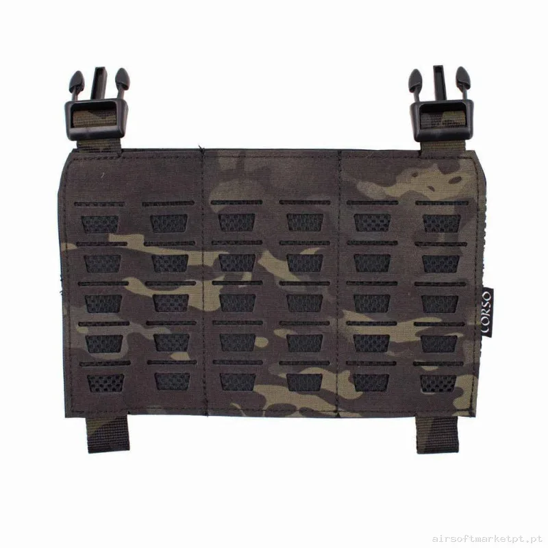 Front Panel Corso Dagger Buckle Multicam Black — Coletes & Rigs — Airsoft Market PT