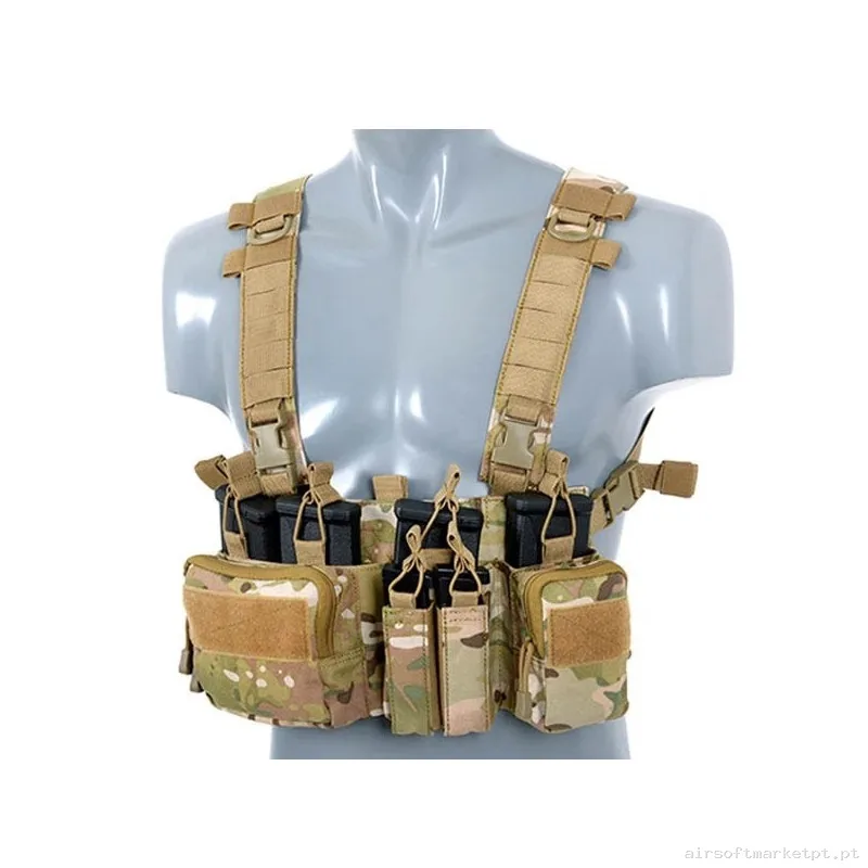 Chest Rig Sniper/Dmr Multicam — Coletes & Rigs — Airsoft Market PT