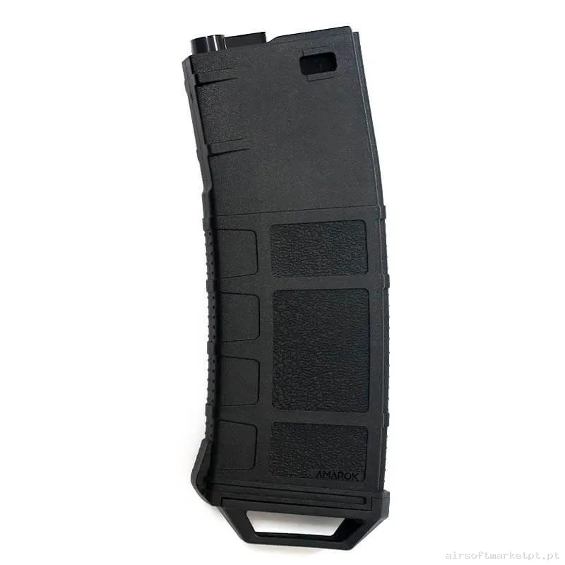 Magazine Réplica Midcap M4 Amarok Fast Feed B1 Polimero 250 Bbs negro — Carregadores / Magazines — Airsoft Market PT