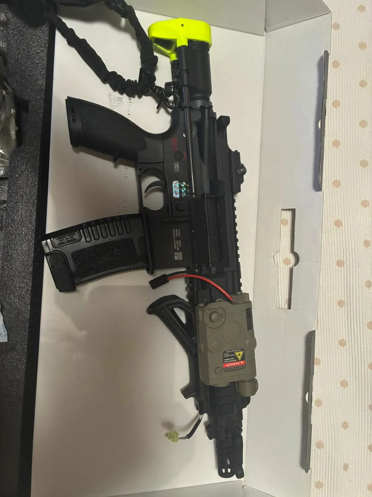 Réplica  AEG HK416C SA-H01 ONE — Rifles de Assalto (AR/M4/AK) — Airsoft Market PT (foto 2)