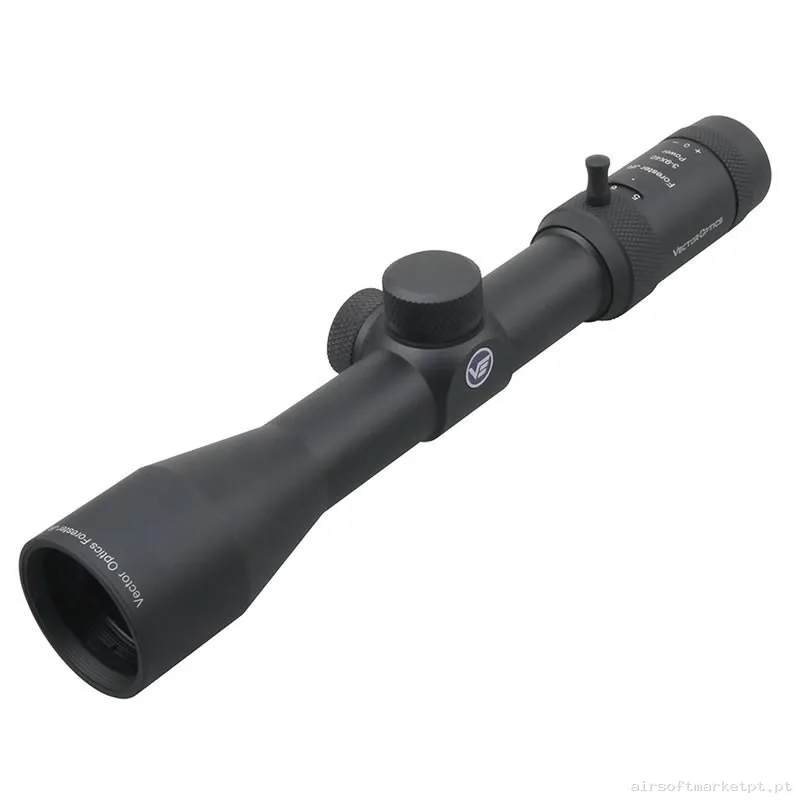 Visor Forester J.R. Potencia 3-9x40 VECTOR OPTICS — Miras & Ópticas — Airsoft Market PT