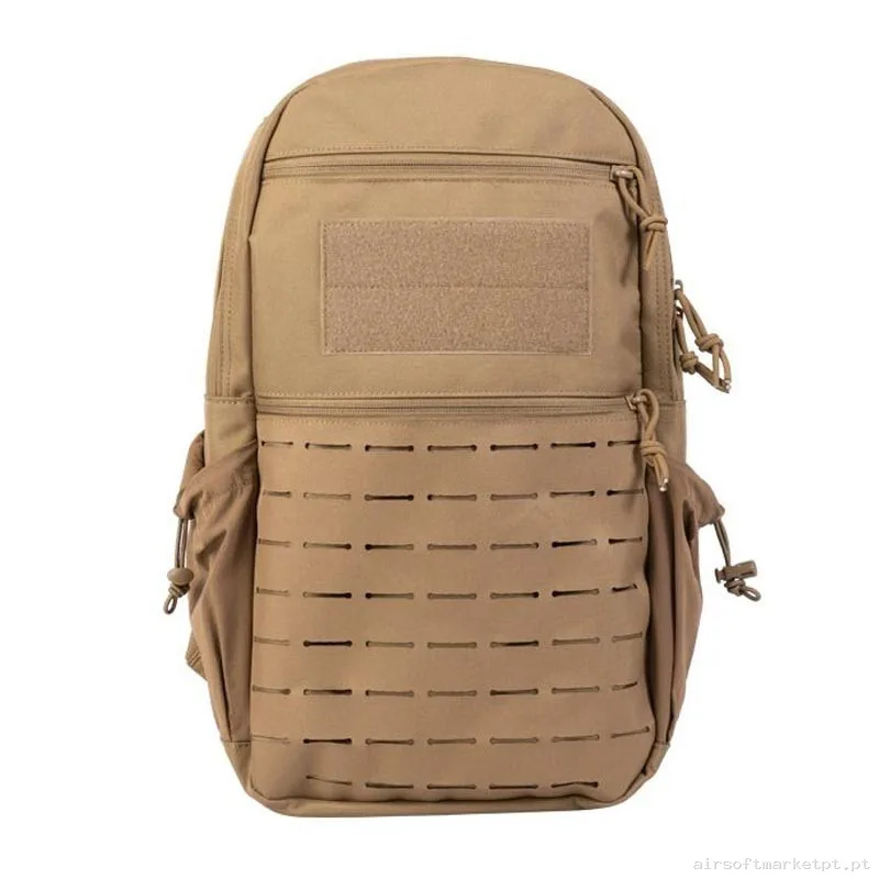 MOCHILA MOLLE DELTA TACTICS RAIDER CORTE LÁSER 25L COYOTE — Sacos & Mochilas — Airsoft Market PT