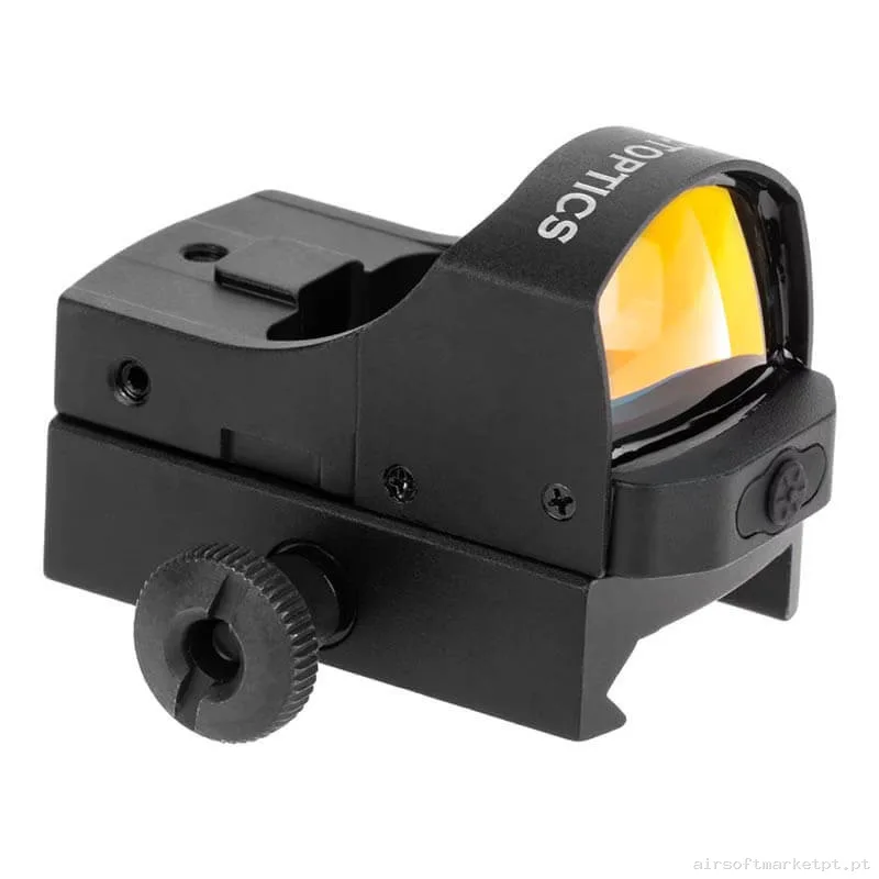 Mira Mini Ponto Vermelho 1x18 Victoptics V2 negra — Miras & Ópticas — Airsoft Market PT