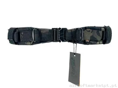 Cinto Militar Conquer L Preto — Vestuário (Fardas) — Airsoft Market PT