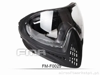 Máscara Full Face FMA Transparente — Gear Táctico — Airsoft Market PT (foto 2)