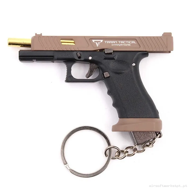 Llavero Funcional Pistola G34 7.5cm Tan Negra — Acessórios & Componentes — Airsoft Market PT (foto 3)