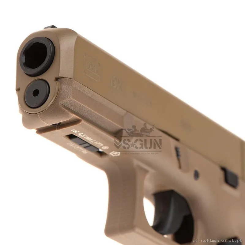 Pistola 4.5mm Umarex Glock 19X Tan CO2 — Pistolas — Airsoft Market PT (foto 5)