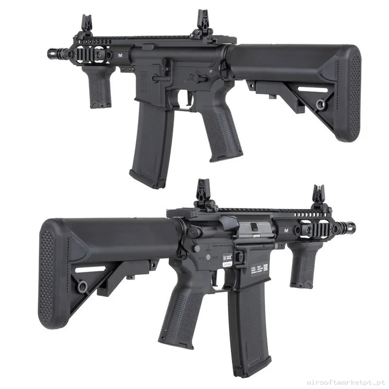 REPLICA AEG SA-P21 PRIME ASTER II MOTOR BRUSHLESS SPECNA ARMS NEGRA — Rifles de Assalto (AR/M4/AK) — Airsoft Market PT (foto 3)