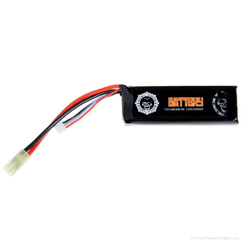 Bateria Lipo Stick Duel Code 2200mah 7.4v 20c — Baterias & Carregadores — Airsoft Market PT