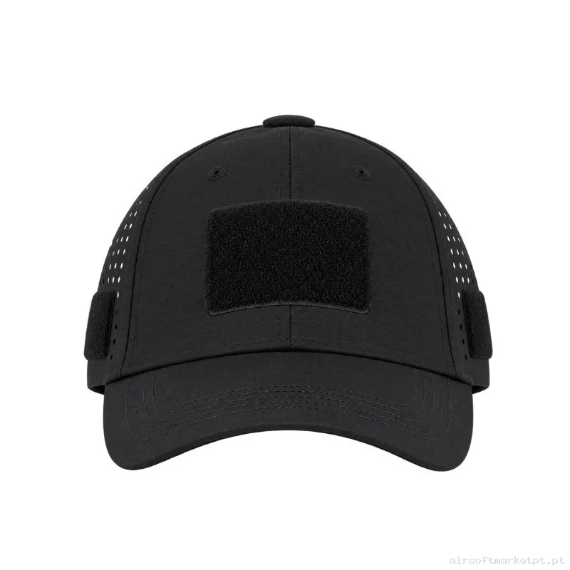 Boné de Beisebol Velcro Cygnus Armory Base Cap Korvex preta — Proteção Ocular & Facial — Airsoft Market PT