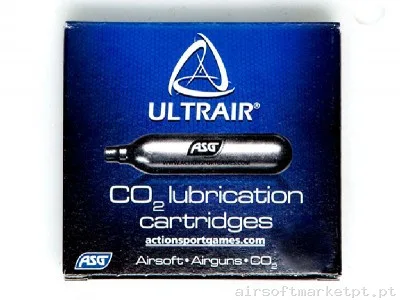 Cartuchos lubrificação CO2 ASG — Lubrificantes — Airsoft Market PT