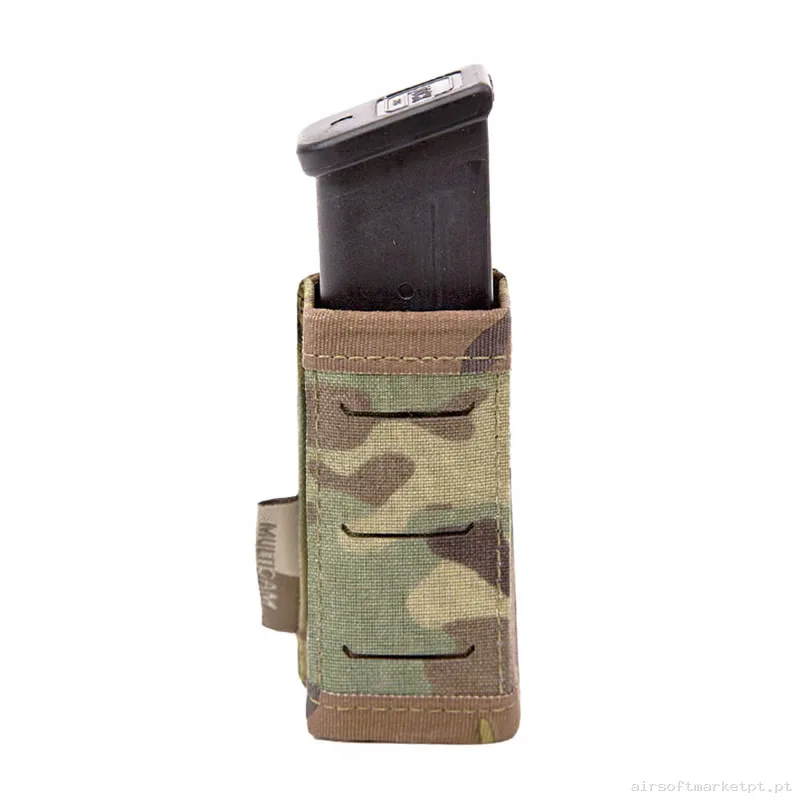 Pouch Magazine Pouch Pistola 9mm Warrior Assault Láser Cut Snap Short multicam — Carregadores / Magazines — Airsoft Market PT