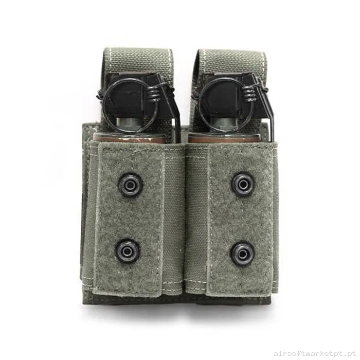 Magazine Pouch Granada 40mm Duplo Warrior Assault Ranger Green — Coletes & Rigs — Airsoft Market PT