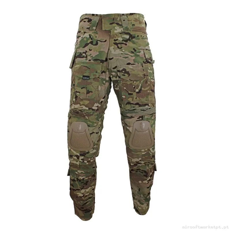Pantalón Corso Blackbeard Combate Multicam - L — Vestuário (Fardas) — Airsoft Market PT