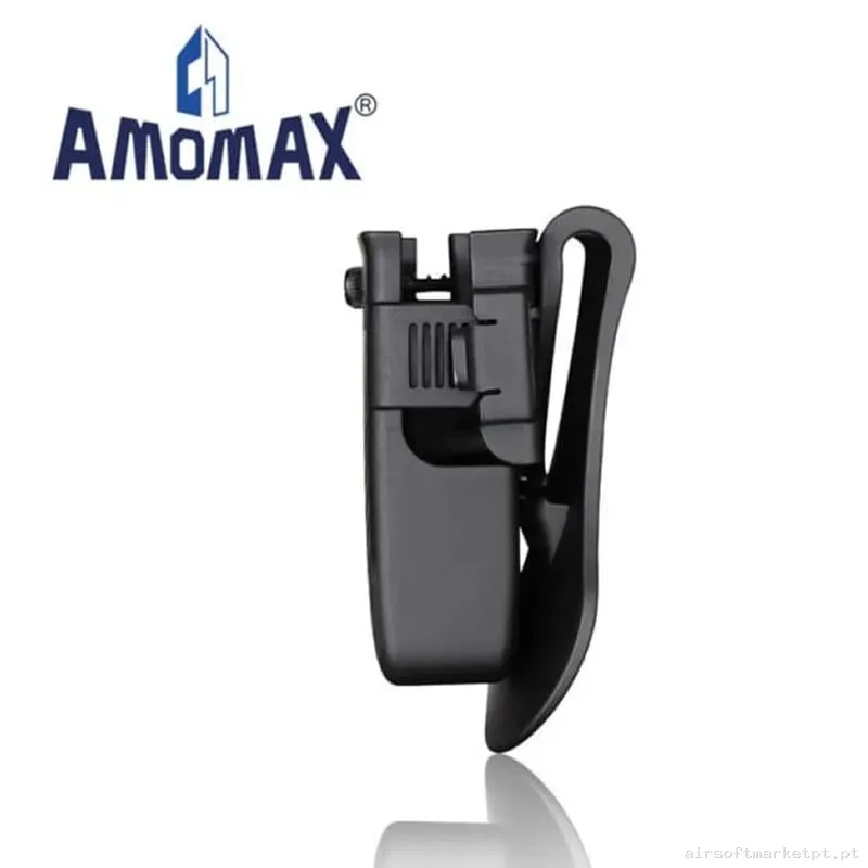 Portacargador Doble Pistola Rigida Amomax Universal Am-Mpu Negra — Coletes & Rigs — Airsoft Market PT (foto 2)