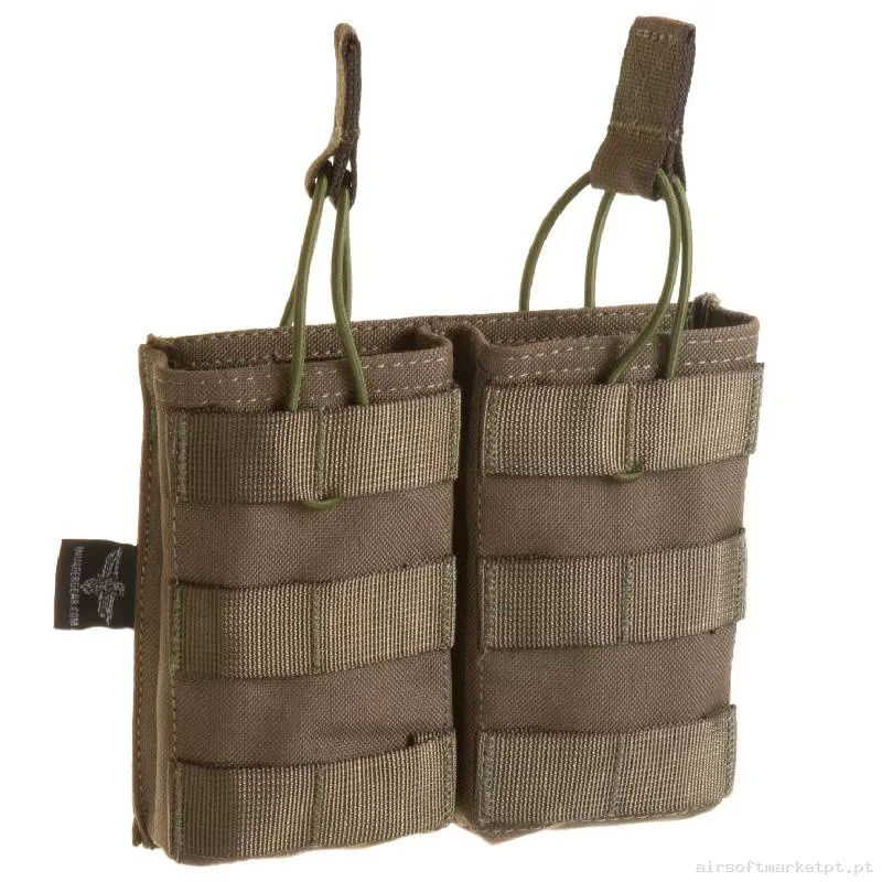 Pouch Magazine Pouch Doble M4 Invader Gear Direct Action Open Top Ranger Green — Coletes & Rigs — Airsoft Market PT