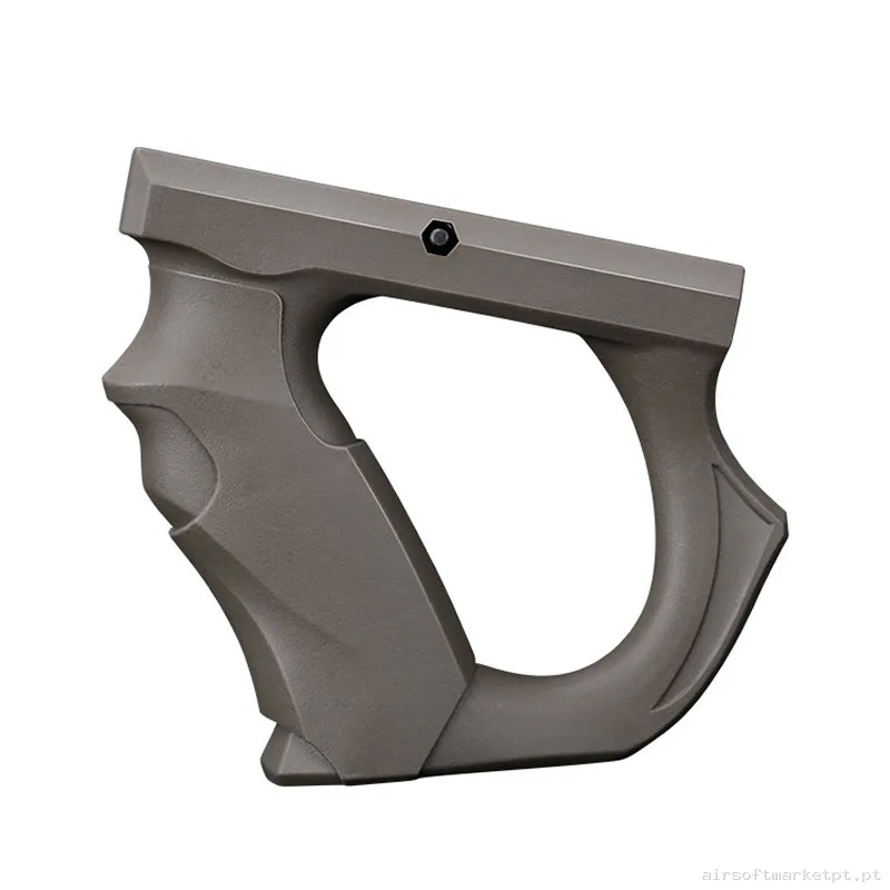 Externo Grip RIS Angular Wosport Ex1515-T Estilo Hera Terra Escura — Acessórios & Componentes — Airsoft Market PT