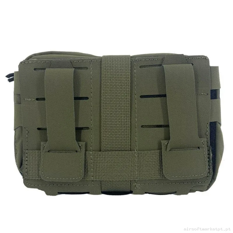 Pouch Médico Láser Cut Ifak Conquer Ranger Green — Coletes & Rigs — Airsoft Market PT (foto 3)