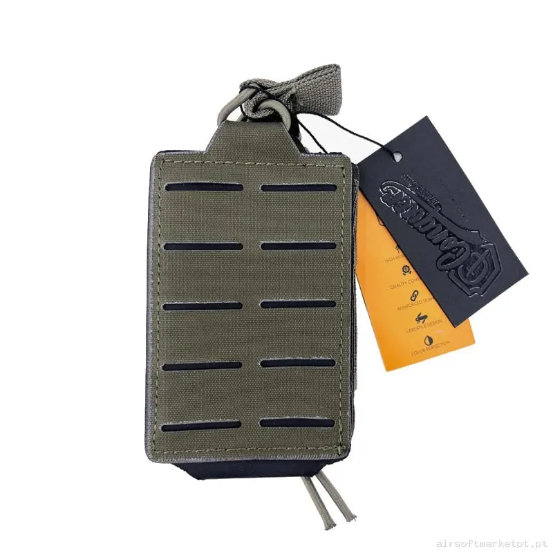 Pouch M4 Portacargador Conquer Corte Láser Ranger Green — Coletes & Rigs — Airsoft Market PT