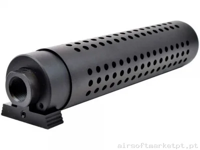 Silenciador Longo QD Big Dragon — Supressores & Tracers — Airsoft Market PT