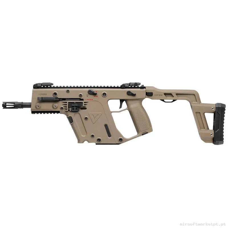 Réplica AEG Vector Krytac Kriss Vector V2 Ecu ETU fde Terra Escura — Rifles de Assalto (AR/M4/AK) — Airsoft Market PT
