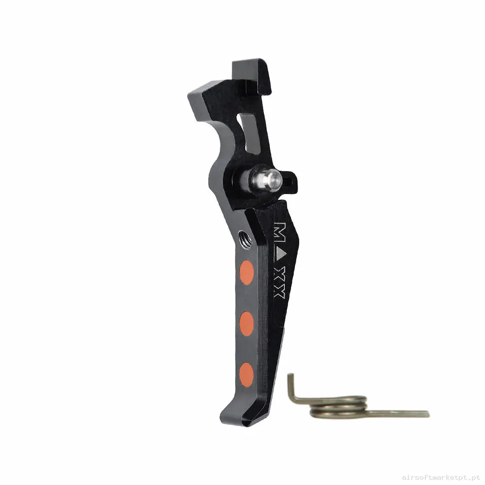 Interno Gatilho Ver.2 Maxx Model Style e Aluminio CNC negro — Peças Internas (AEG) — Airsoft Market PT