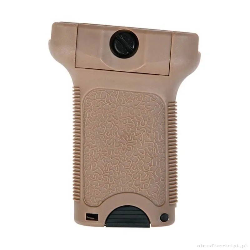 Externo Grip RIS Fma Tb1069 com Compartimento Dark Earth — Acessórios & Componentes — Airsoft Market PT