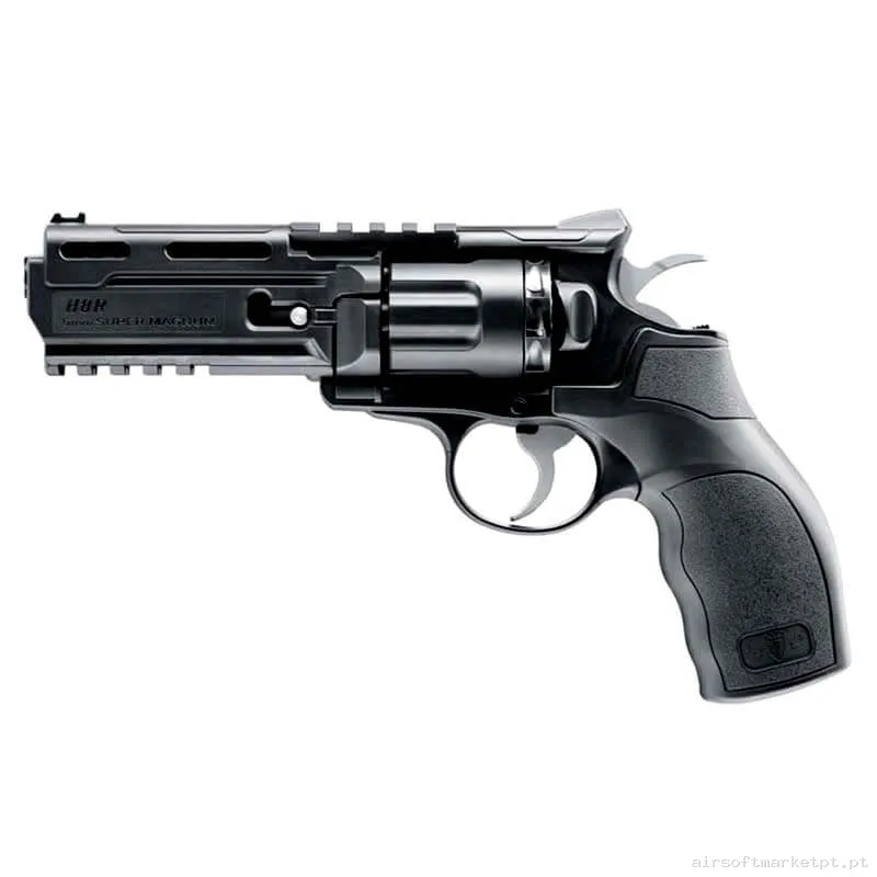 Réplica CO2 Revólver Umarex Elite Force H8r preto — Pistolas — Airsoft Market PT