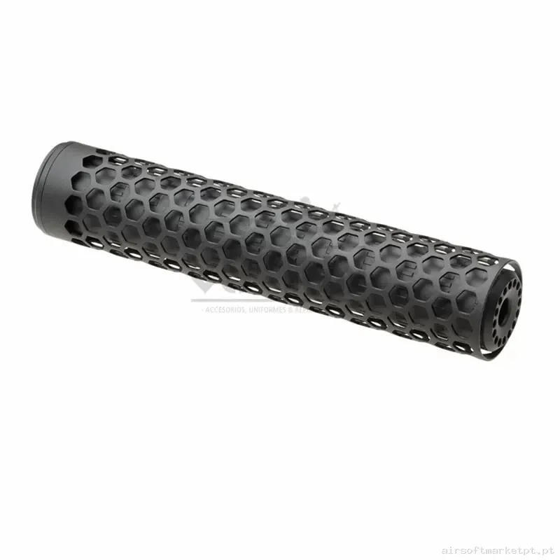 SILENCIADOR ACTION ARMY T10 NEGRO — Supressores & Tracers — Airsoft Market PT